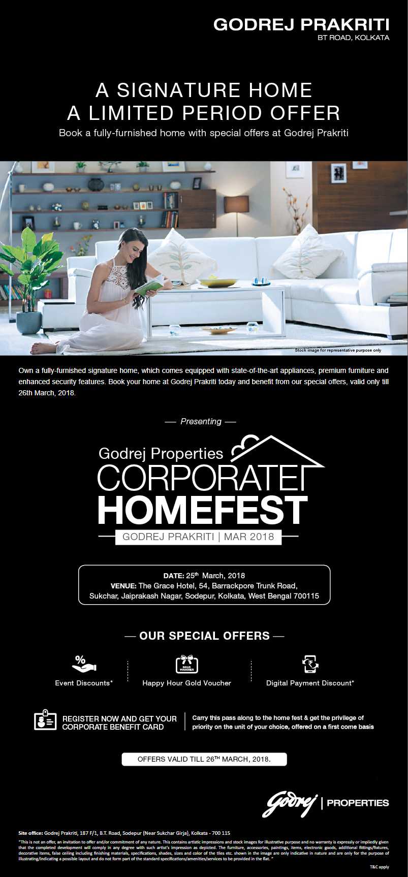 Presenting Godrej Properties Corporate Homefest in Kolkata